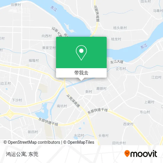 鸿运公寓地图