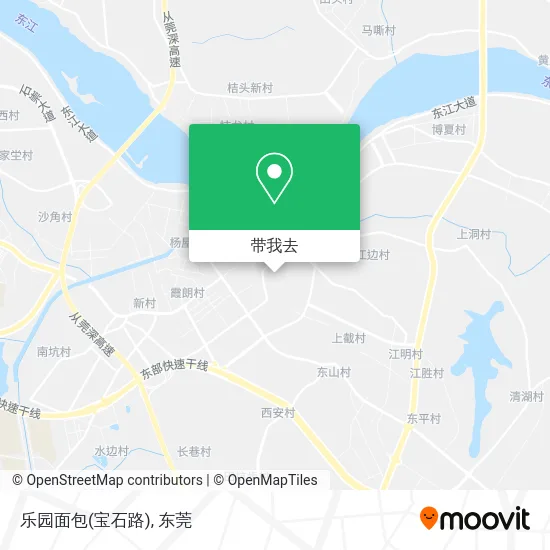 乐园面包(宝石路)地图