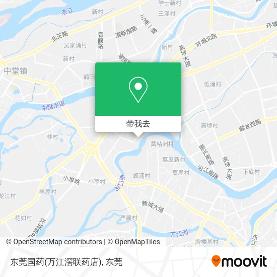 东莞国药(万江滘联药店)地图