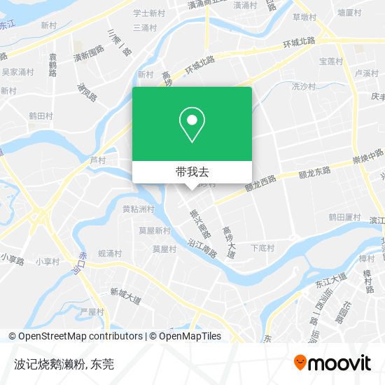 波记烧鹅濑粉地图