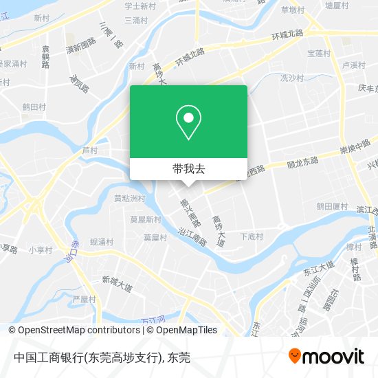 中国工商银行(东莞高埗支行)地图