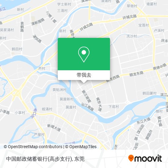 中国邮政储蓄银行(高步支行)地图