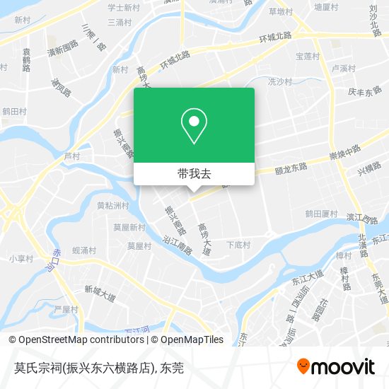 莫氏宗祠(振兴东六横路店)地图