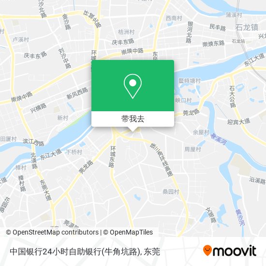 中国银行24小时自助银行(牛角坑路)地图