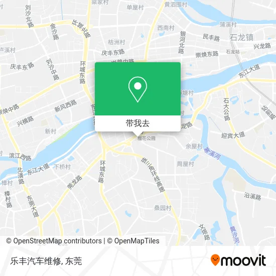 乐丰汽车维修地图