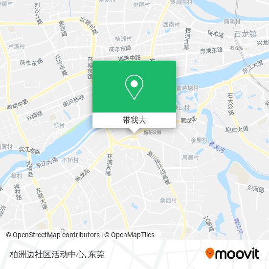 柏洲边社区活动中心地图