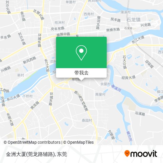 金洲大厦(莞龙路辅路)地图