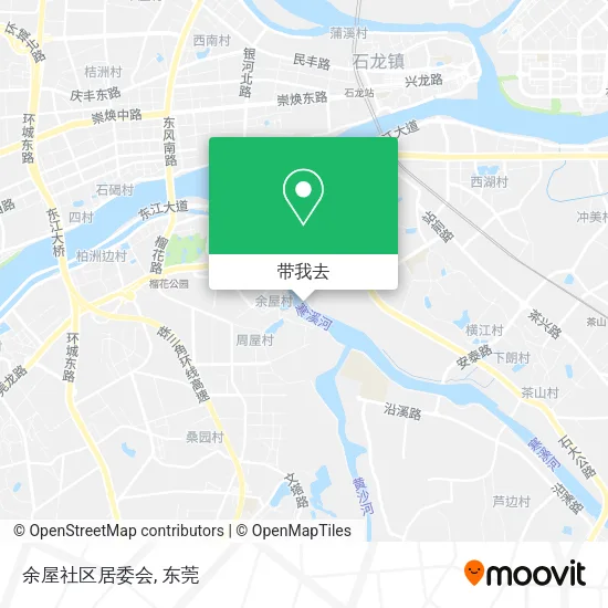 余屋社区居委会地图