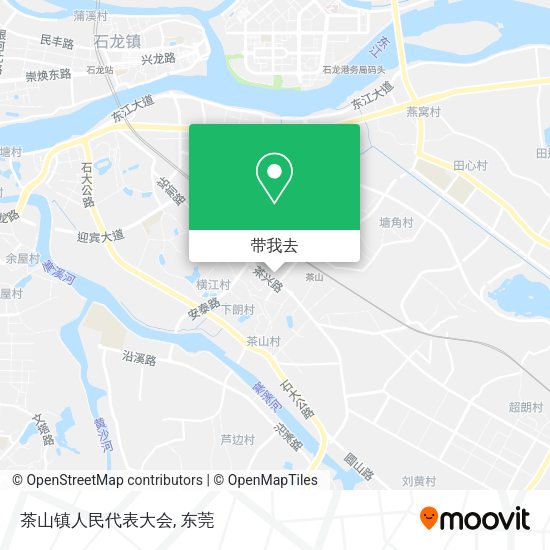 茶山镇人民代表大会地图