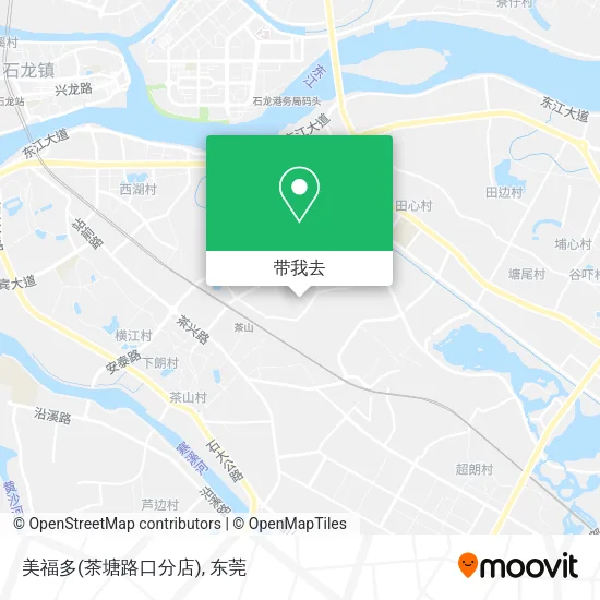 美福多(茶塘路口分店)地图