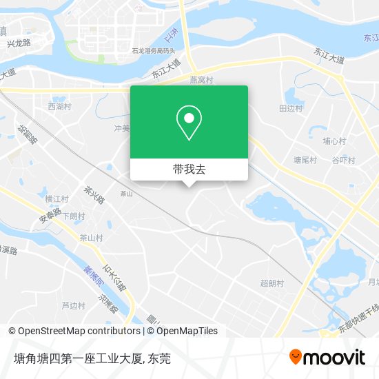 塘角塘四第一座工业大厦地图