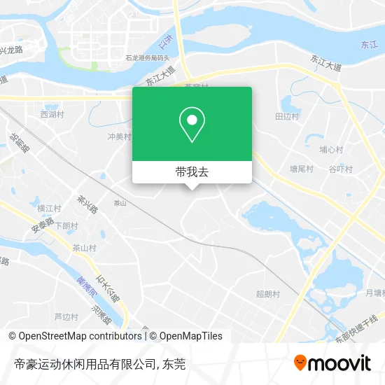 帝豪运动休闲用品有限公司地图