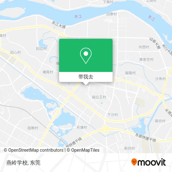 燕岭学校地图