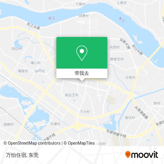 万怡住宿地图