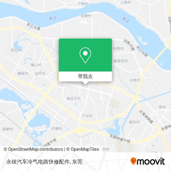 永竣汽车冷气电路快修配件地图