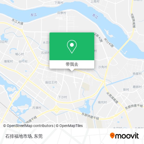 石排福地市场地图