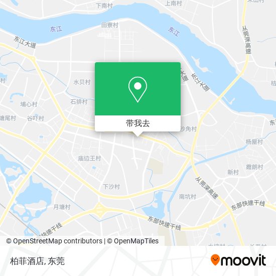 柏菲酒店地图
