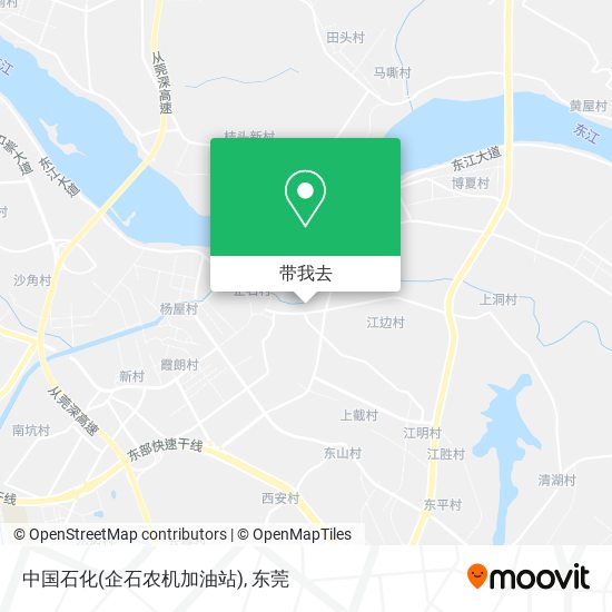 中国石化(企石农机加油站)地图