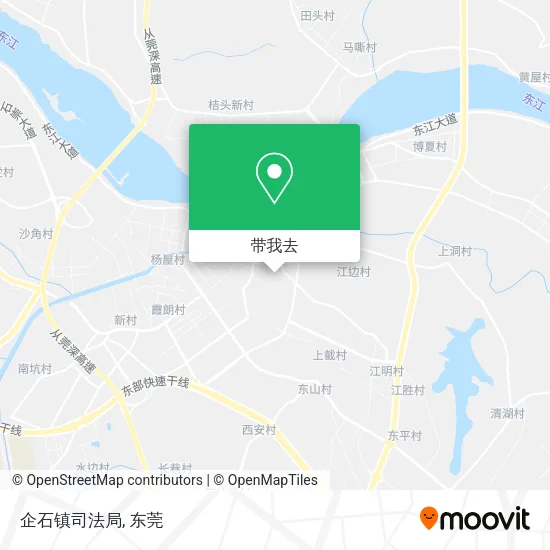 企石镇司法局地图