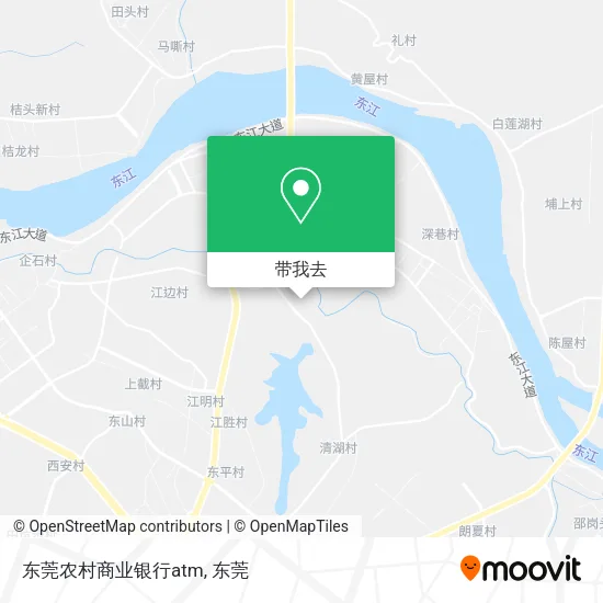 东莞农村商业银行atm地图