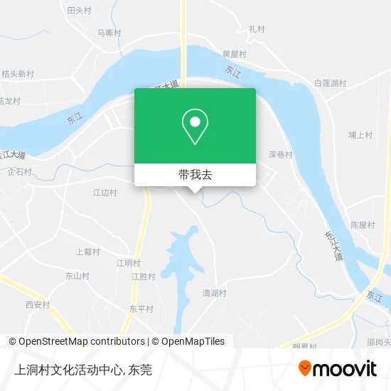 上洞村文化活动中心地图