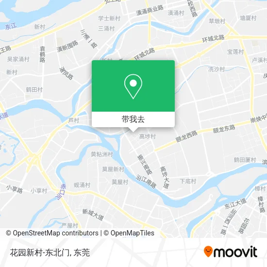 花园新村-东北门地图