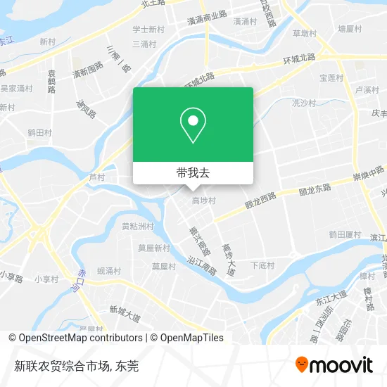 新联农贸综合市场地图