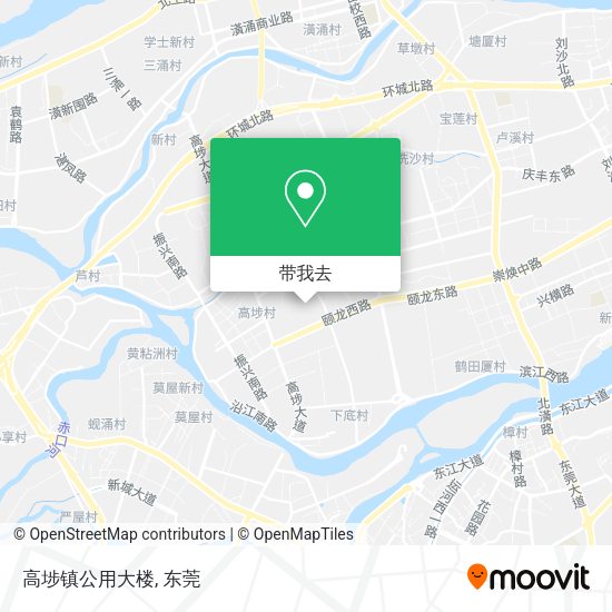 高埗镇公用大楼地图