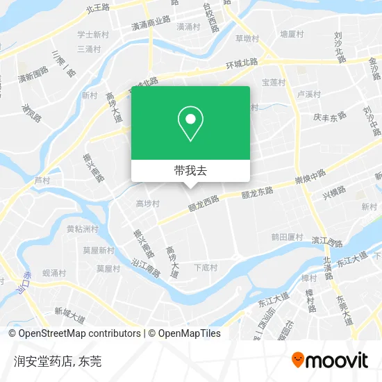 润安堂药店地图