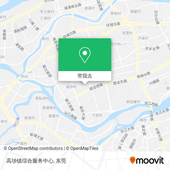 高埗镇综合服务中心地图