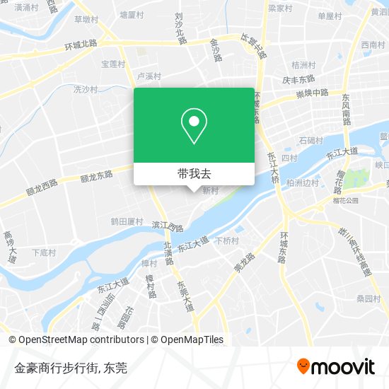 金豪商行步行街地图