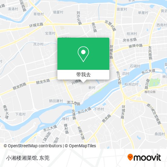 小湘楼湘菜馆地图