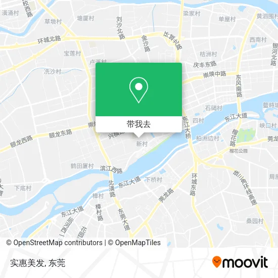 实惠美发地图