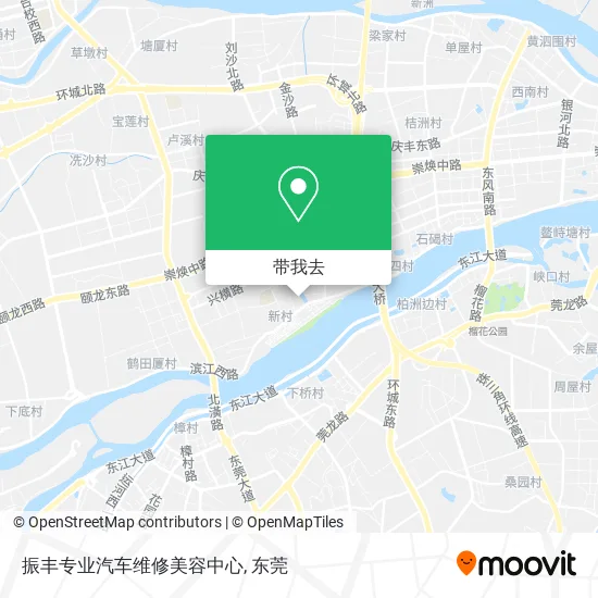 振丰专业汽车维修美容中心地图