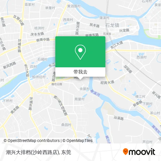 潮兴大排档(沙岭西路店)地图
