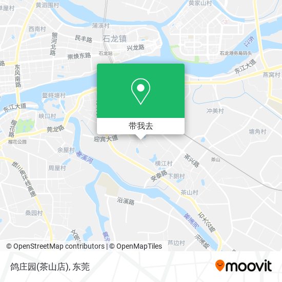 鸽庄园(茶山店)地图