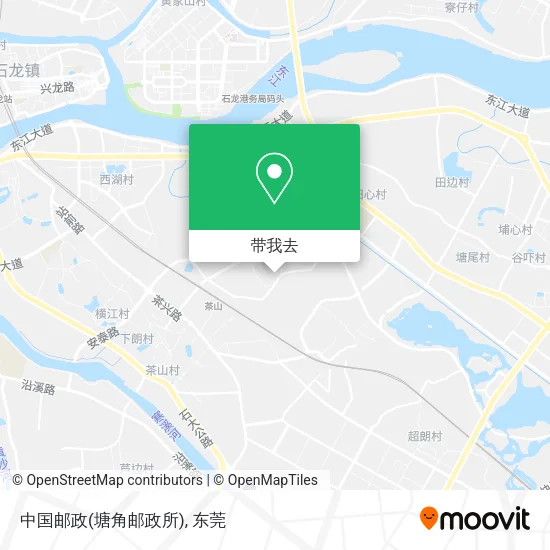 中国邮政(塘角邮政所)地图