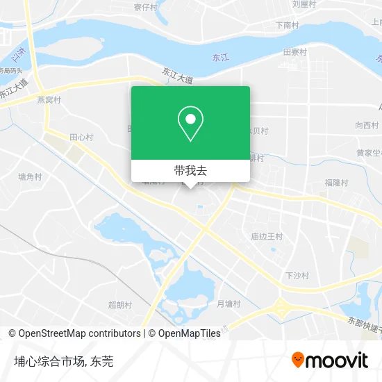 埔心综合市场地图