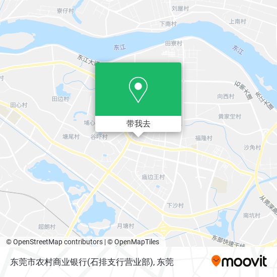 东莞市农村商业银行(石排支行营业部)地图