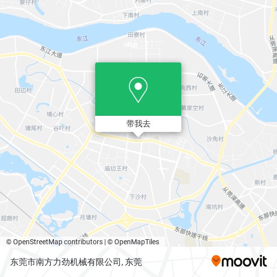 东莞市南方力劲机械有限公司地图