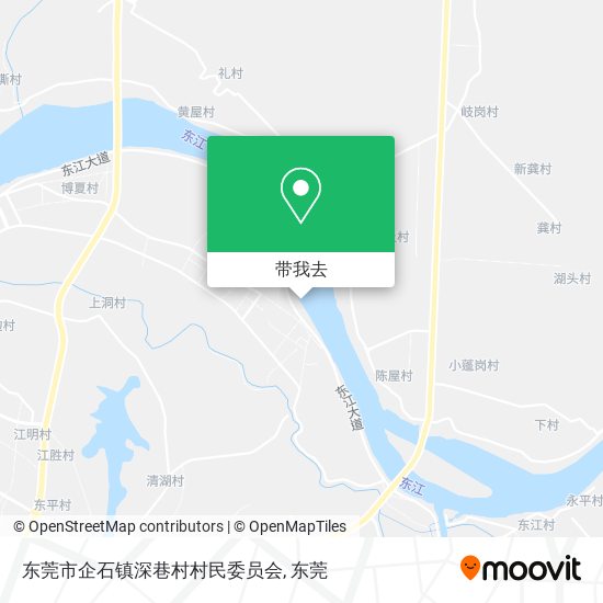 东莞市企石镇深巷村村民委员会地图