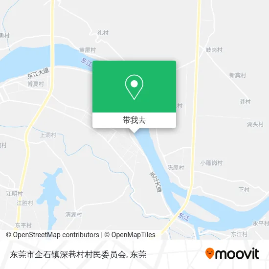 东莞市企石镇深巷村村民委员会地图