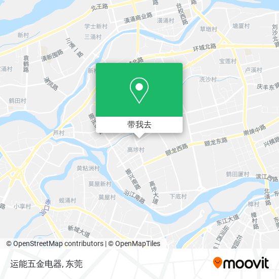 运能五金电器地图