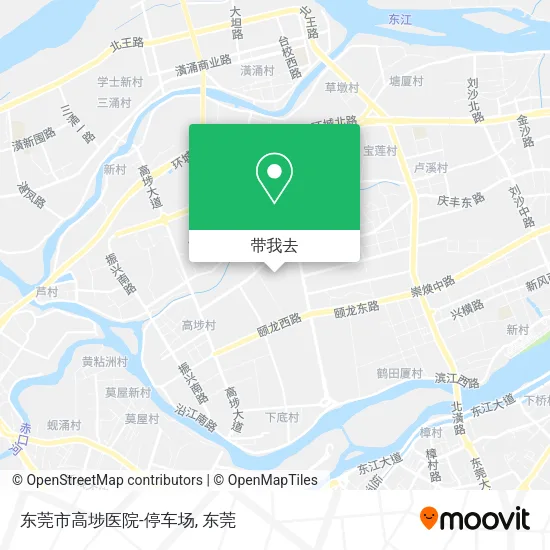 东莞市高埗医院-停车场地图
