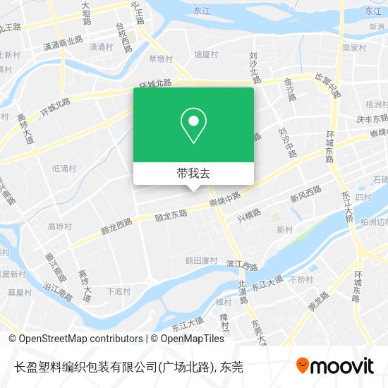 长盈塑料编织包装有限公司(广场北路)地图