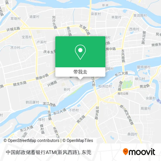中国邮政储蓄银行ATM(新风西路)地图