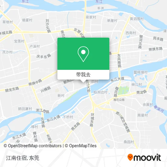 江南住宿地图