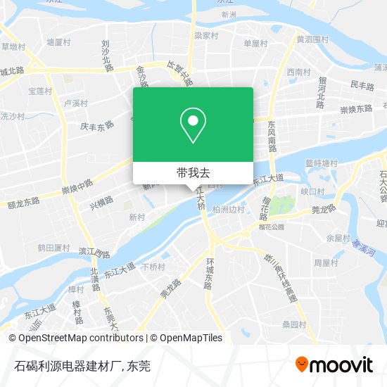 石碣利源电器建材厂地图