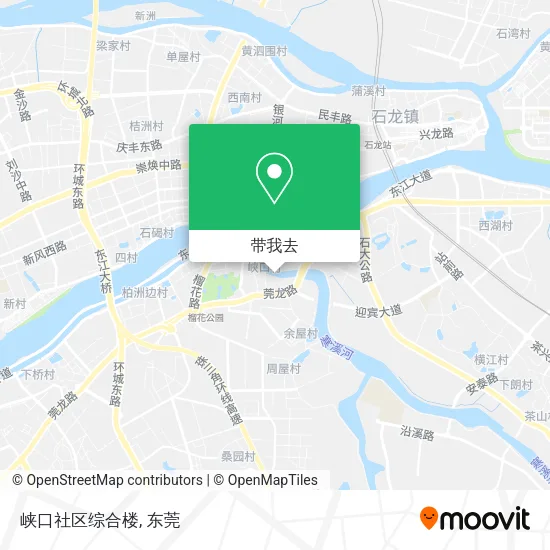 峡口社区综合楼地图