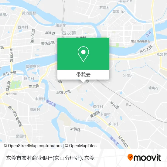 东莞市农村商业银行(京山分理处)地图